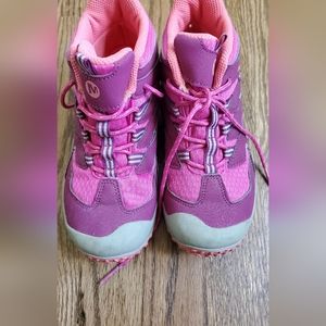 Pink Merrell Chameleon Waterproof Girls Boot Size 1